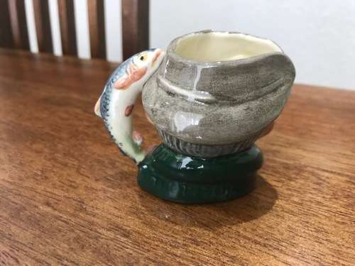 ROYAL DOULTON - THE POACHER, D6515 CHARACTER JUG AND 1 X ROYAL DOULTON BOWL