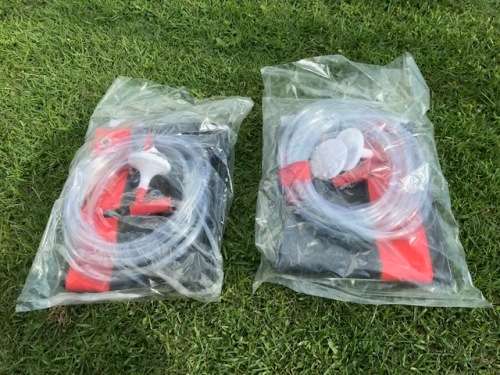 BRAND NEW SOLAR CAMPING SHOWERS