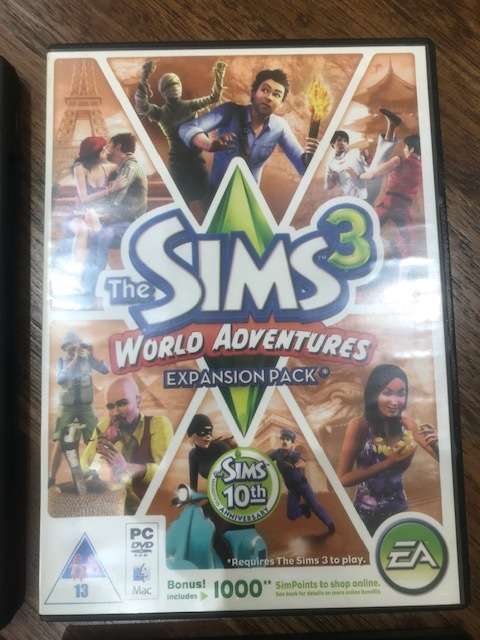 SIMS 3 PC EXPANSION PACKS X 4 - BID PER DISK TO TAKE ALL 4