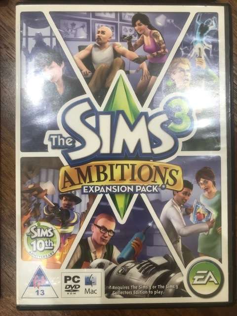 SIMS 3 PC EXPANSION PACKS X 4 - BID PER DISK TO TAKE ALL 4