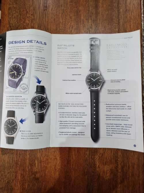 BRAND NEW and STILL SEALED - ROYAL AIR FORCE PILOTS WATCH - TRIBUTE PIECE