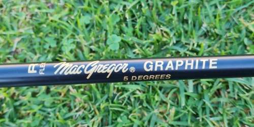 MACGREGOR MC500 GRAPHITE SHAFT GOLF CLUB SET - 9 PIECE - IMMACULATE CONDITION - DONT MISS OUT