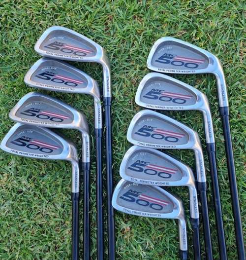 MACGREGOR MC500 GRAPHITE SHAFT GOLF CLUB SET - 9 PIECE - IMMACULATE CONDITION - DONT MISS OUT