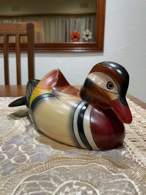 STUNNING LIMITED EDITION - LARGE FEATHERS GALLERY - MANDARIN DUCK
