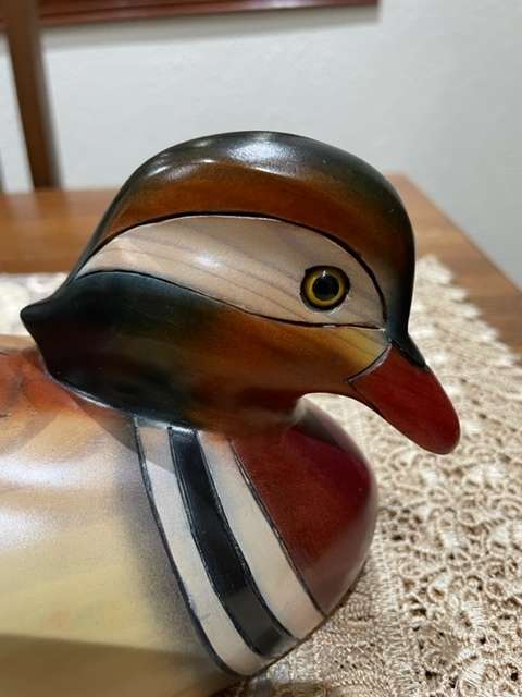 STUNNING LIMITED EDITION - LARGE FEATHERS GALLERY - MANDARIN DUCK