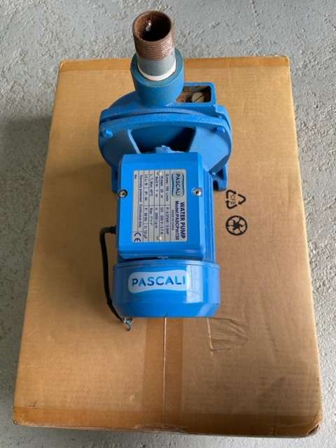Pascali Centrifugal Pump 230V - USED ONCE (RAN FOR MAX 30 HOURS)