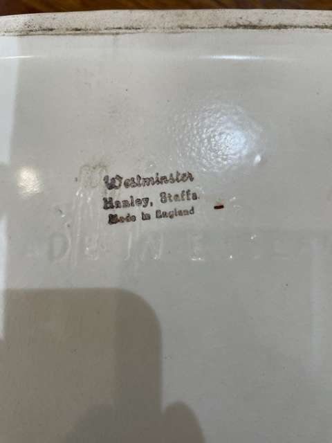 ***SUPER VINTAGE & RARE***   EXTENSIVE 28 PIECE WESTMINSTER HANLEY STAFFS COTTAGE WARE SET