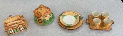***SUPER VINTAGE & RARE***   EXTENSIVE 28 PIECE WESTMINSTER HANLEY STAFFS COTTAGE WARE SET