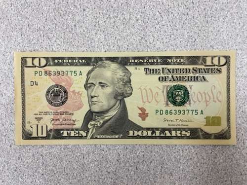 USA Five, Ten & Twenty Dollar Bills - AUNC/UNC condition (bid for the lot)
