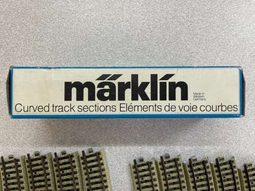 Marklin HO 5200 10Pc. Curved Track Sections New