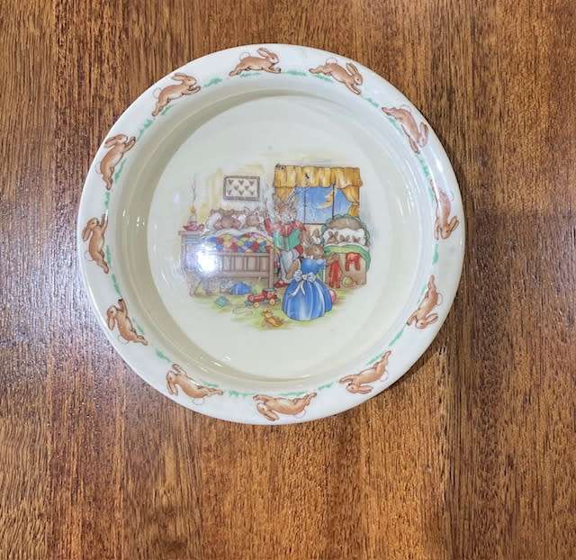 ROYAL DOULTON BUNNYKINS PORRIDGE BOWL