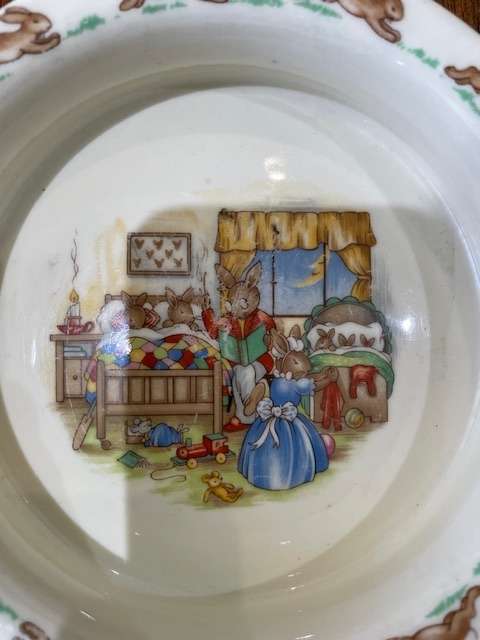 ROYAL DOULTON BUNNYKINS PORRIDGE BOWL