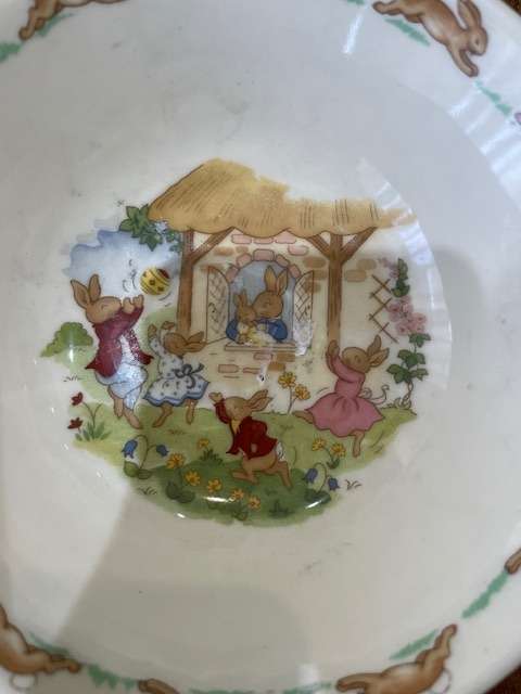 ROYAL DOULTON BUNNYKINS CEREAL BOWL