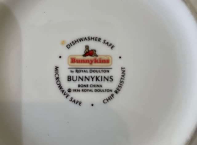ROYAL DOULTON BUNNYKINS CEREAL BOWL