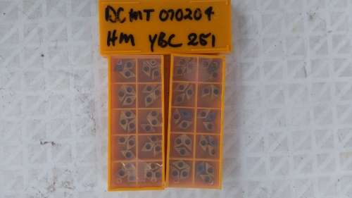 DCMT070204 YBC251 Carbide Inserts