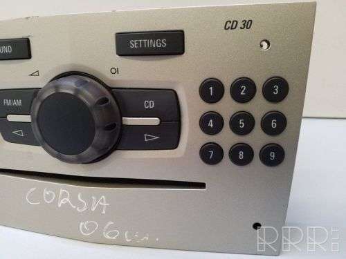71 OPEL CORSA D RADIO FRONT FACE ONLY WITHOUT HEAD UNIT R500