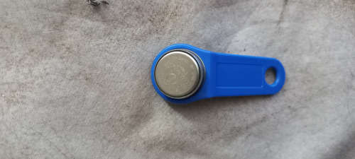 73 Dallas type 1-WIRE iButton Key DS1973+F5 BLUE R50 each x 50