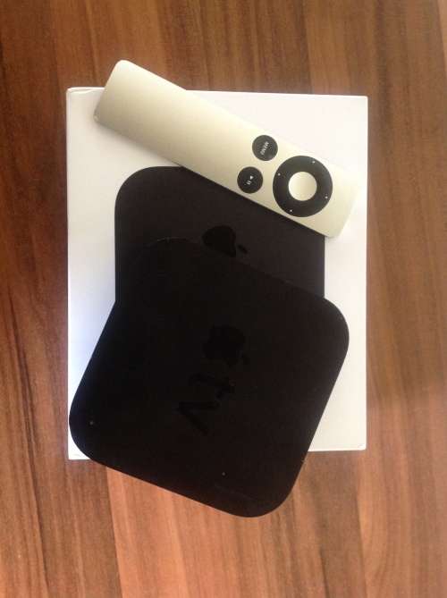 Apple TV 2, with remote