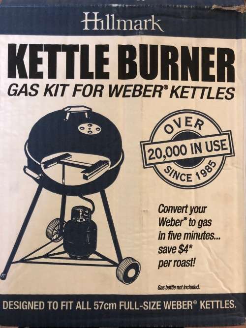 Gas Conversion Kit for Weber kettle braai 57cm