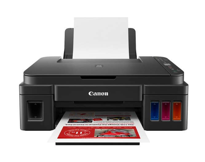 Canon PIXMA G3410 A4 3-in-1 Multifunction, Refillable Ink Tank, Wi-Fi Printer. Extra ink included!