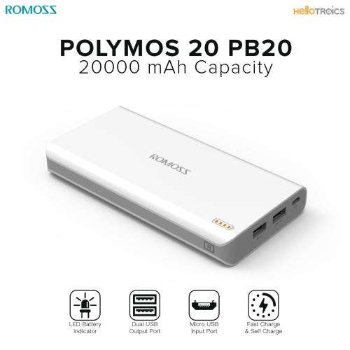 Romoss 20000mAh Powerbank + free delivery