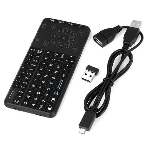 Rii RT504 Multimedia Wireless Mini Keyboard with Touchpad