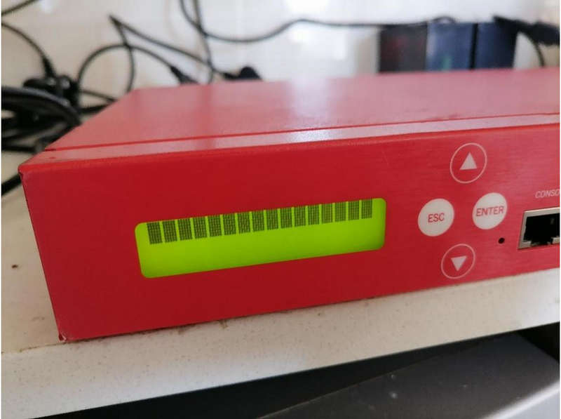 **LIQUIDATION ITEM GATE PROTECT GPA NSA1120 BUSINESS FIREWALL UNIT**POWERS ON*UNTESTED