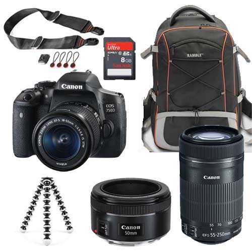 Canon 750D Direct Bundle + FREE DELIVERY
