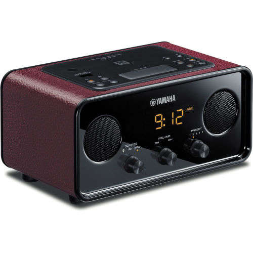 Yamaha TSX-B72 Desktop Audio System (Dark Red)