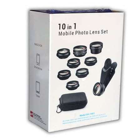 LGT 10 in 1 Mobile Photo Lens set