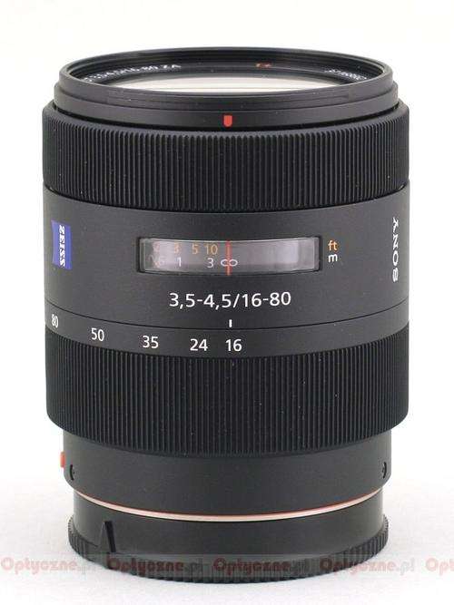 SONY DT 16-80mm F3.5 - 4.5 ZA LENS