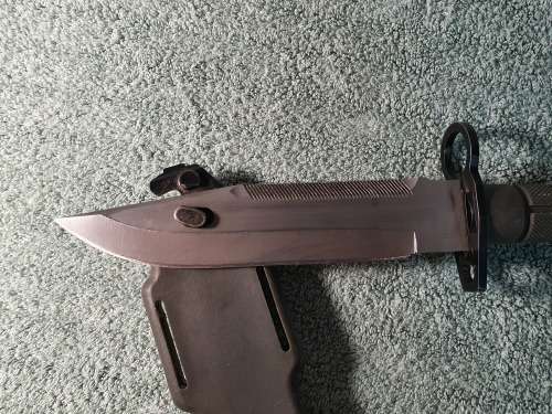 American M9 Bayonet with Scabbard