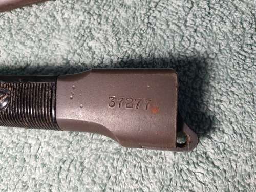 South African FN FAL / R1 Type A Bayonet with Scabbard