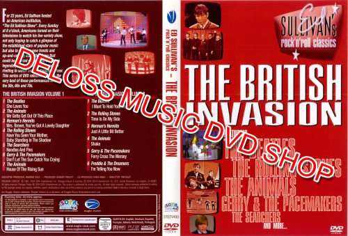 ED SULLIVANS' CLASSIC ROCK DVD COLLECTION -  (8 DVD SET) - FREE SHIPPING