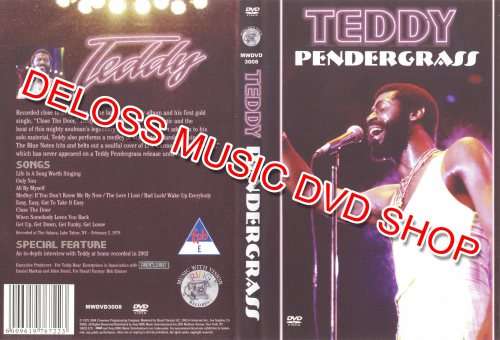 TEDDY PENDEGRASS  -  3 DVD COLLECTORS SET   - FREE SHIPPING