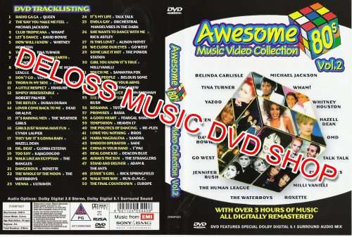 AWESOME  80'S  - DVD SET  - FREE SHIPPING