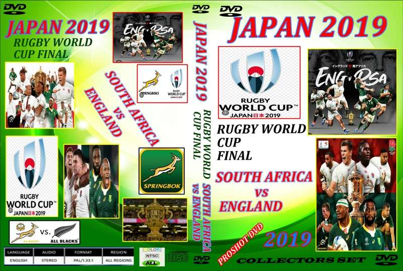 Rugby World Cup Finals: 4 Set Dvd