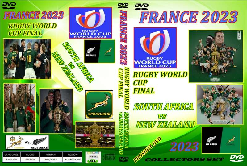 Rugby World Cup Finals: 4 Set Dvd