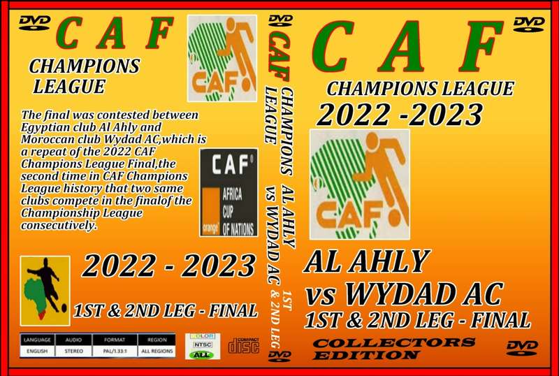 CAF SOCCER DVD`S