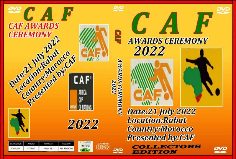 CAF SOCCER DVD`S
