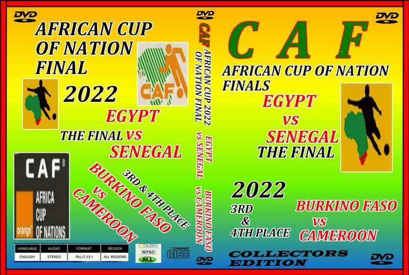 CAF SOCCER DVD`S
