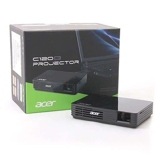 Acer C120 100lm Projector in original box with all Accessories
