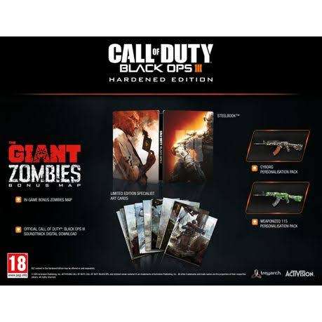 Call Of Duty Black Ops 3 Hardened Edition - PS4