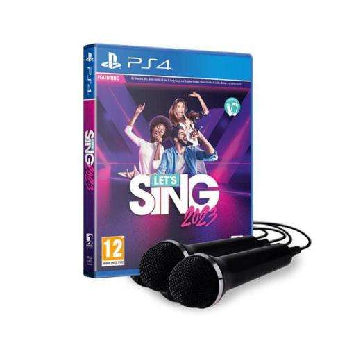 Lets Sing 2023 Double Mic Bundle (PS4)