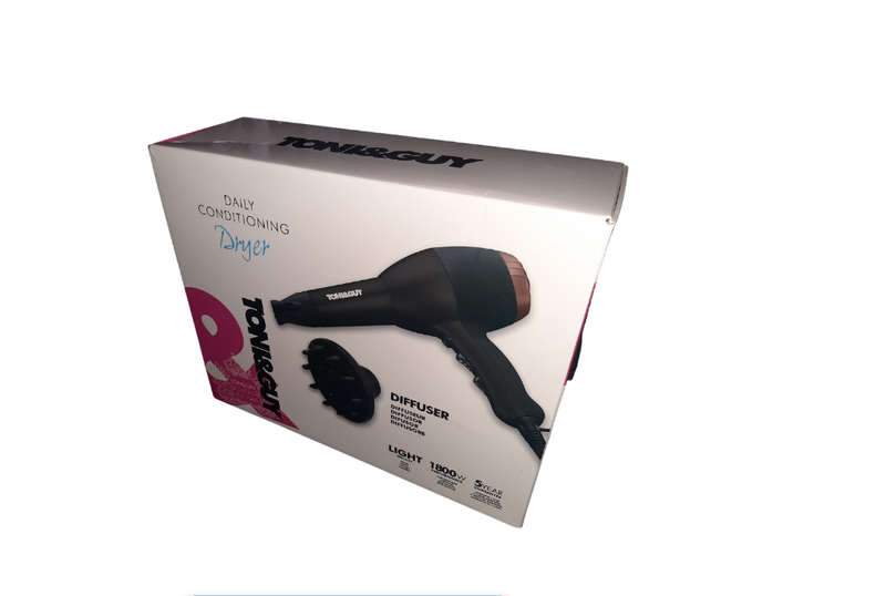 Toni & Guy 1800W Daily Conditioning Ionic Barrel Hairdryer