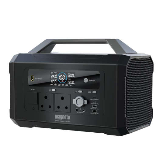 Magneto 1200W 2.0 (1008Wh) Portable Power Station with Fast Charge, LiFePo4