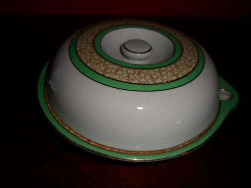 RARE VICTORIAN PARAGON  FINE CHINA MUFFIN WARMER