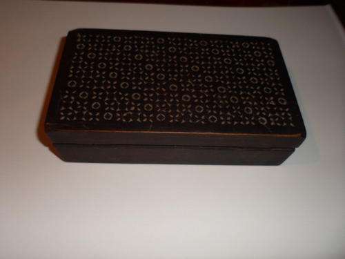 WOODEN RUSSIAN BOX