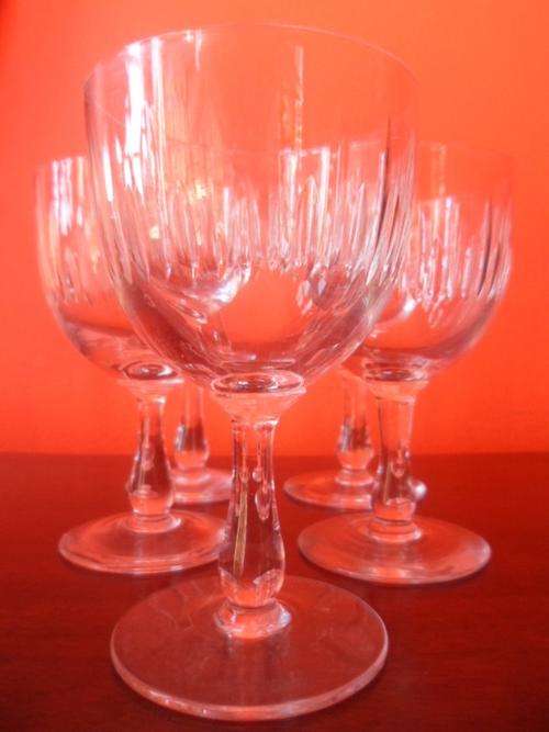 LOVELY SET OF 5 EDINBURGH CRYSTAL SHERRY GLASSES