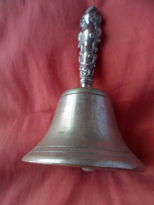 BELL WITH BEAUTIFUL SILVER HANDLE